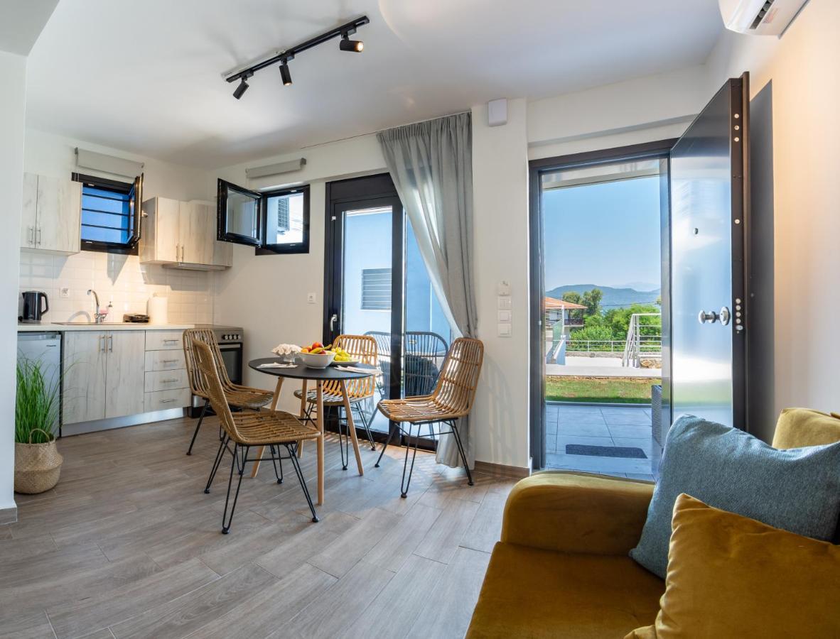 Anelia'S And Lydia'S Design Apartments Swimming Pool นิเกียนา ภายนอก รูปภาพ
